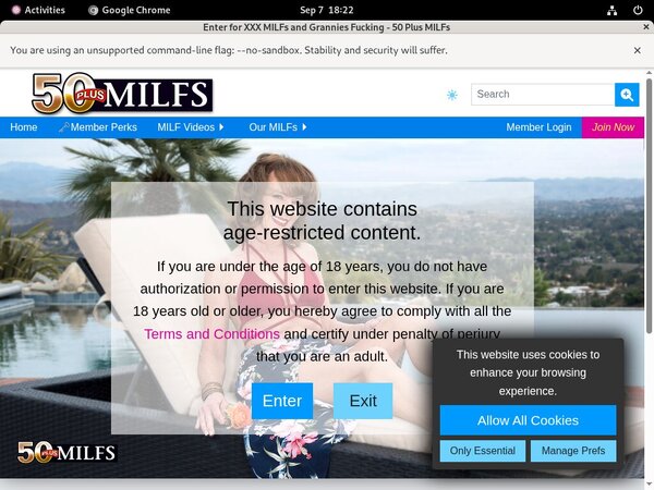 50 Plus MILFs Discount Join Page