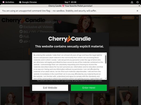 Account Cherrycandle Gratis