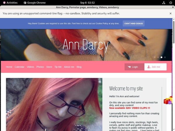 Ann-darcy.com Wire Payment