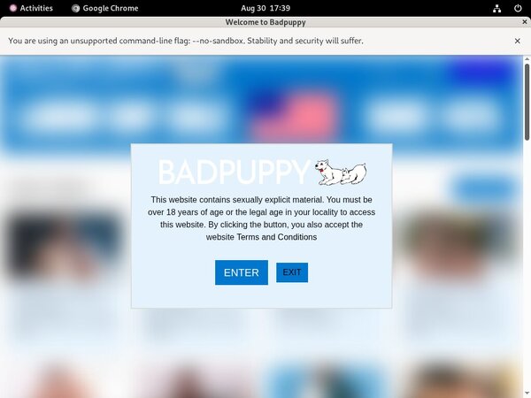 Badpuppy.com Betalen