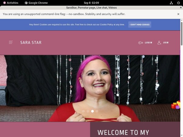 Bbwsarastar.com Free Passes