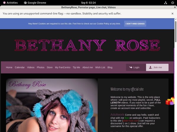 BethanyRose Porn Sex