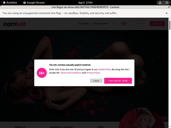 Camlust.com Account Discount