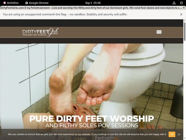 Dirtyfeetgirls.com Porn Accounts
