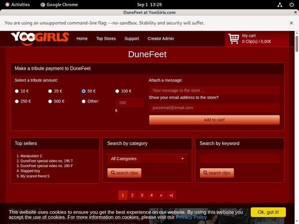 Discount On Dunefeet