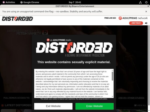 Distorded Promo Deal