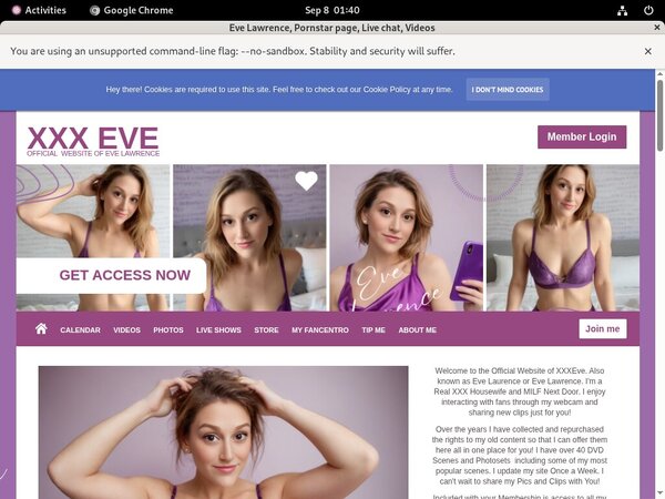 Eve Lawrence Promo Trial