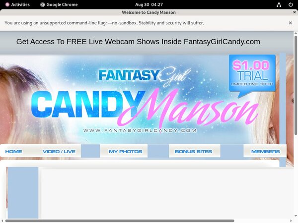 Fantasy Girl Candy Accs