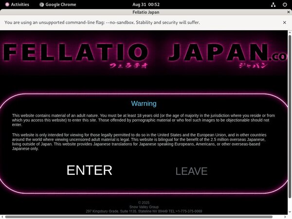 Fellatio Japan Update