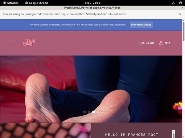 FrankiCavalli Payment Form