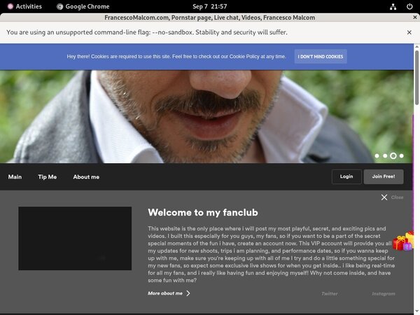 Free Francescomalcom.com Site Rip