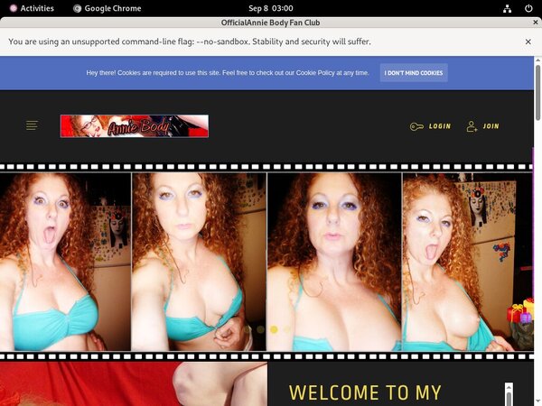 Free Login Anniebody.xxx