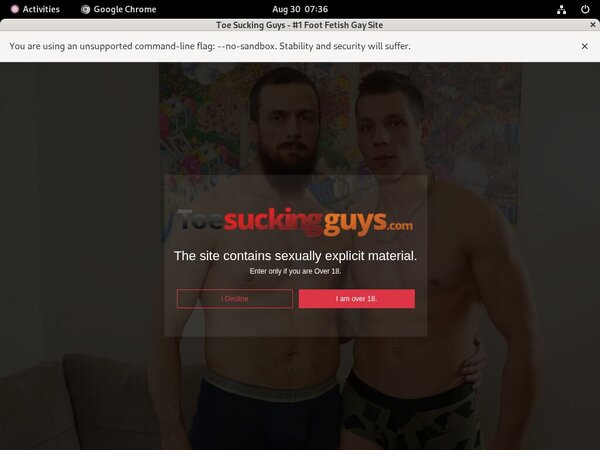 Free Toesuckingguys Promo