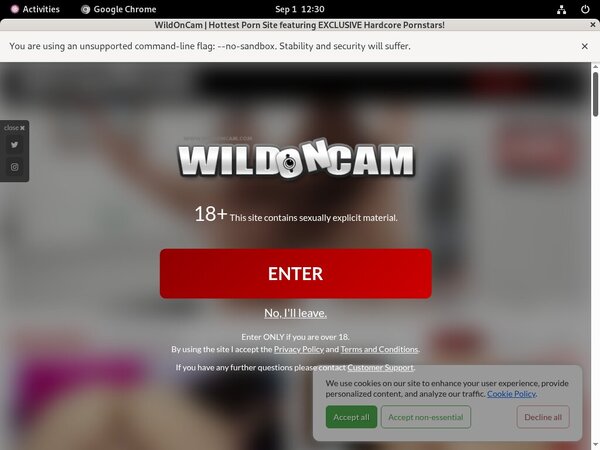 Free Wildoncam.com Hacked Login