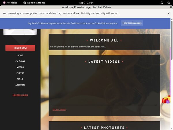 Free Working Ana Lissa Accounts
