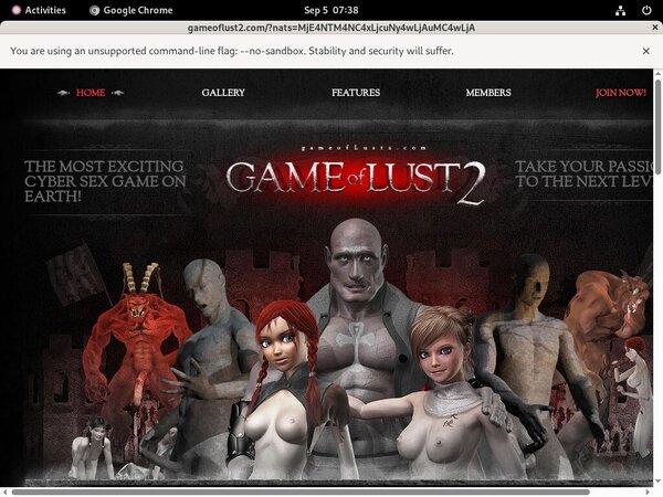 Gameoflust2.com Websites