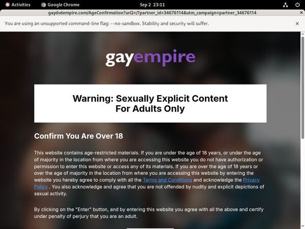 Gay Empire Discount