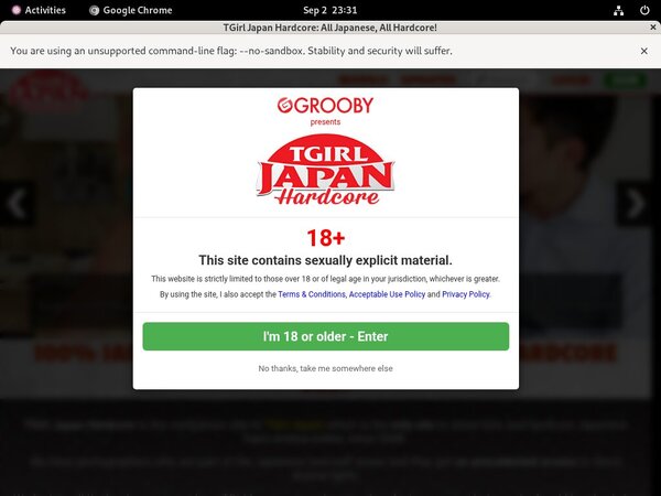 Get A Free TGirl Japan Hardcore Membership