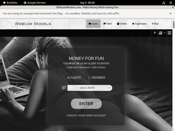 Get Free Webcammodels.com Passwords