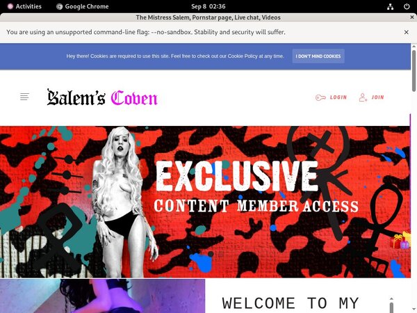 Goddesssalem.com With Prepaid Card