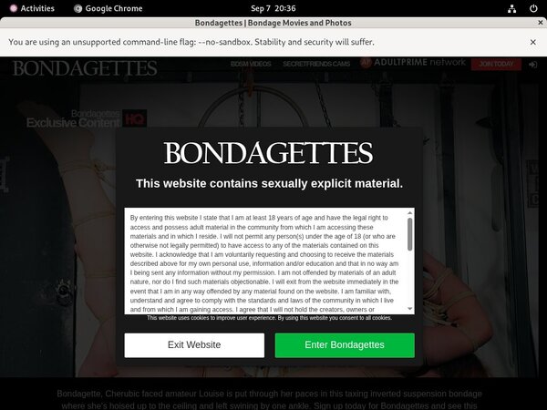 How To Get Bondagettes Account