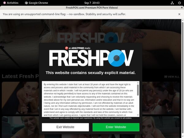 Is Fresh POV Real?