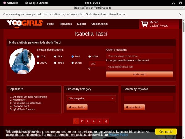 Isabella Tasci Previews
