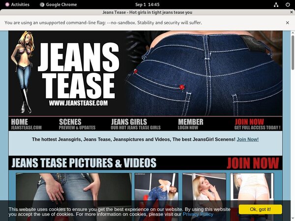 Jeans Tease 2018