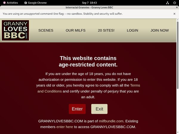 Join Grannylovesbbc.com Gift Card