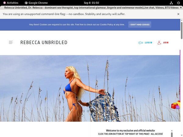 Join Rebecca  Unbridled