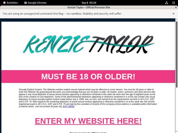 Kenzietaylor.com Previews