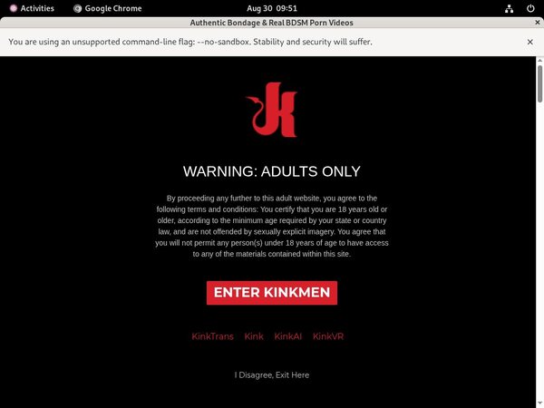 Kinkmen.com Freies Konto