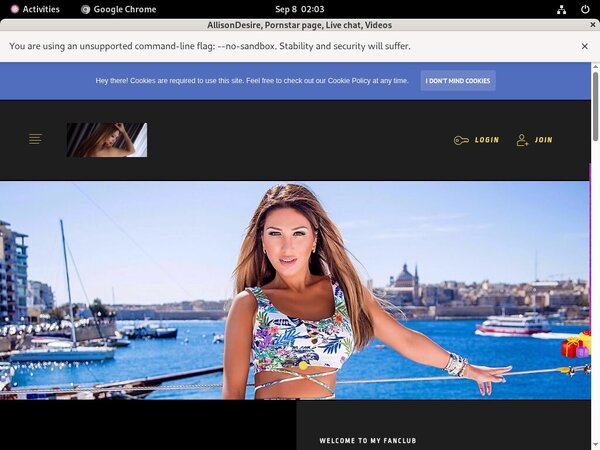 Login AllisonDesire Free