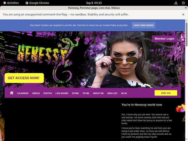 Login To Henessy Free