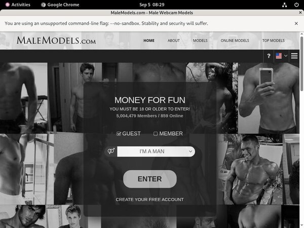 Male Models Buy Membership