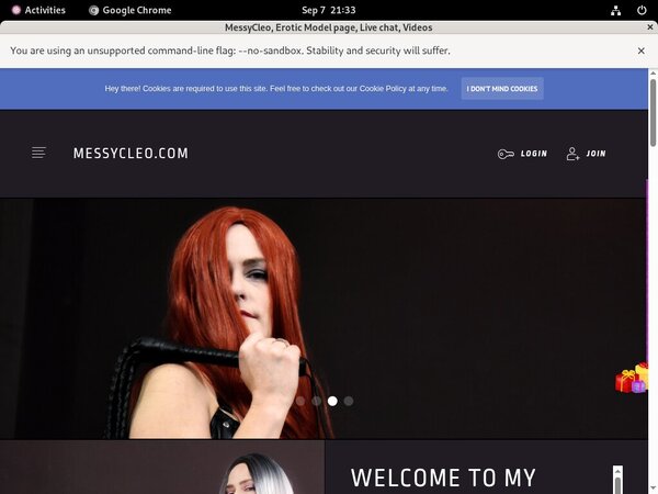 MessyCleo Hacked Password