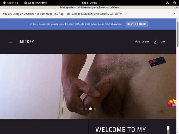 Mickeyelderstud Join With ClickandBuy