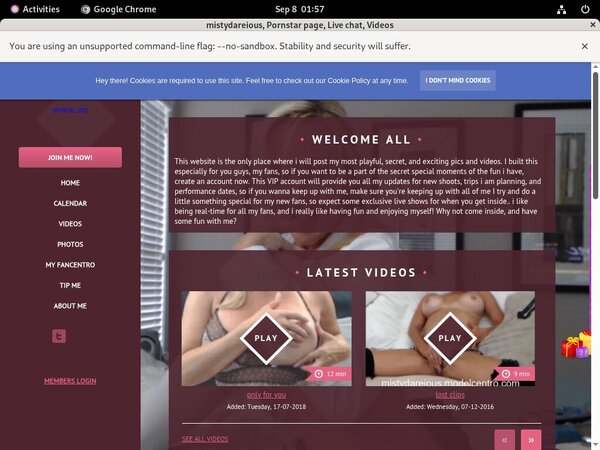 Mistydareious With Gift Card
