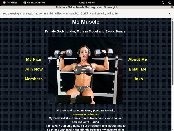 Msmuscle.com Webbilling