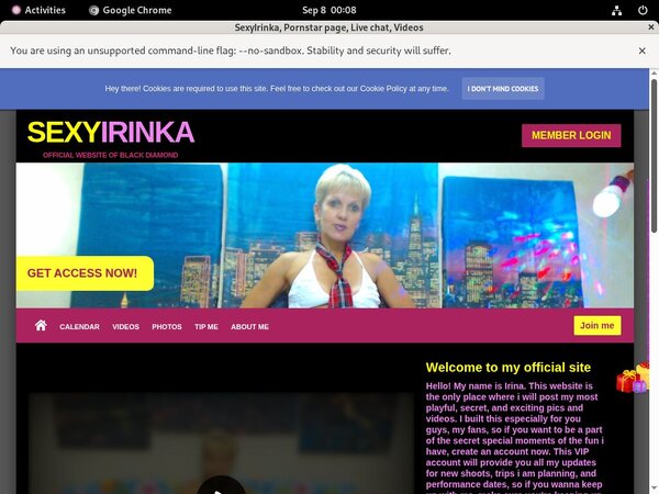 New SexyIrinka Account