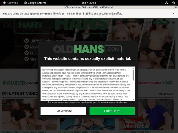 Oldhans Offer Paypal