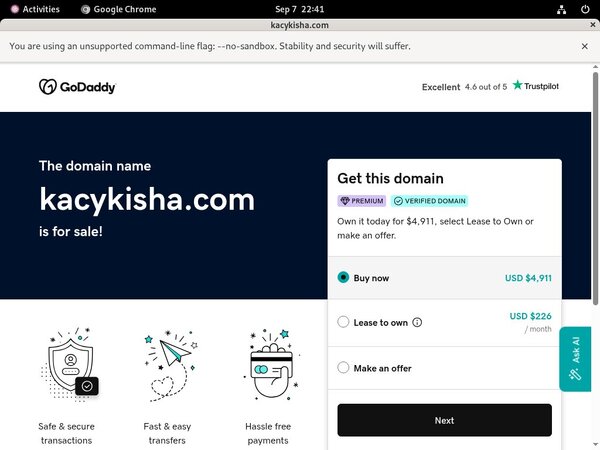 One Time Kacykisha.com Discount
