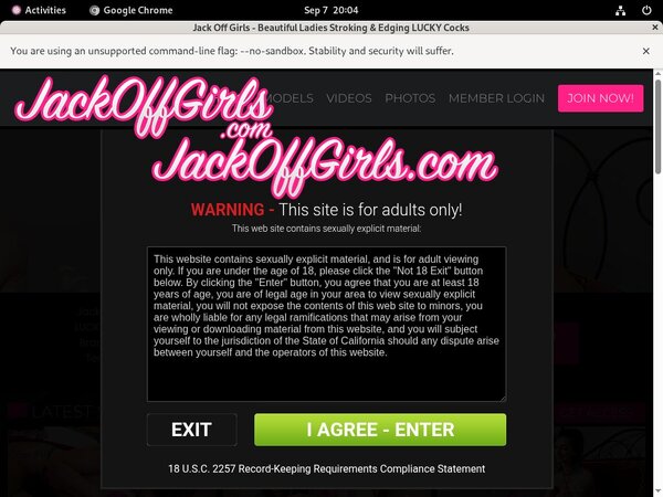 Pass Jackoffgirls.com