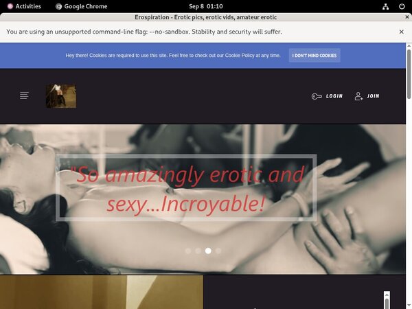 Paypal Erospiration.com?