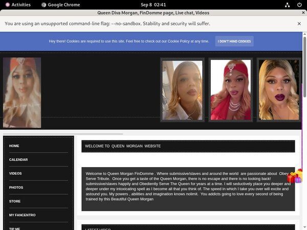 Queen Diva Morgan Password Share