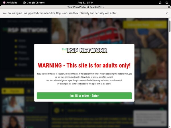 Real Sex Pass Membership Trial