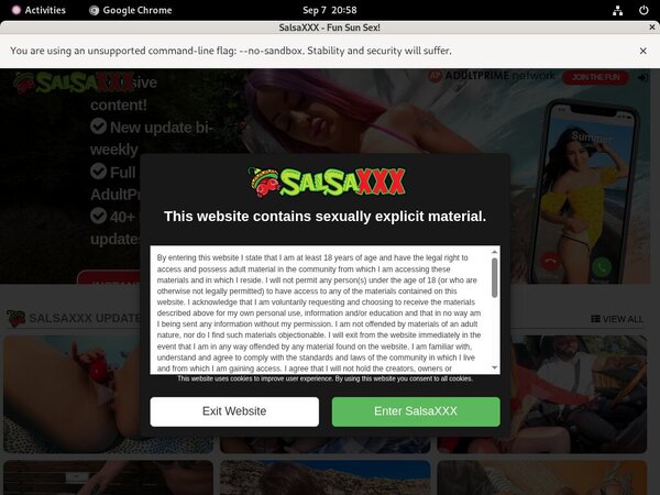 Salsaxxx Promo Codes