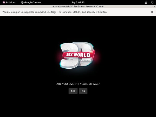 Sex World 3D Trial Offer