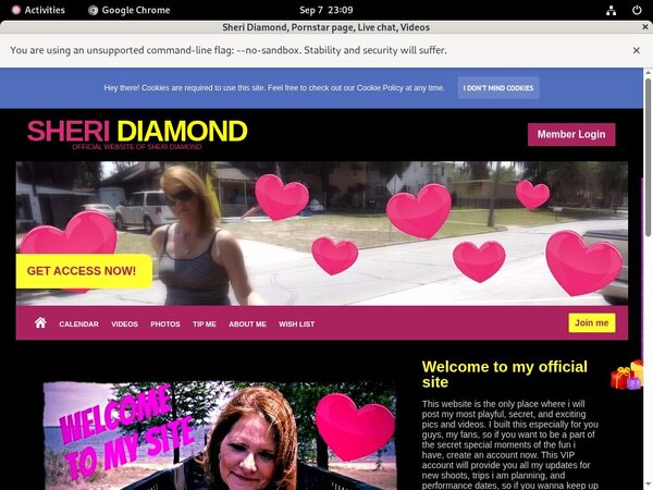 Sheri Diamond Using Paypal