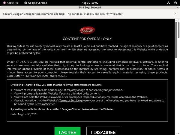 Str8 Boyz Seduced Subscription Deal